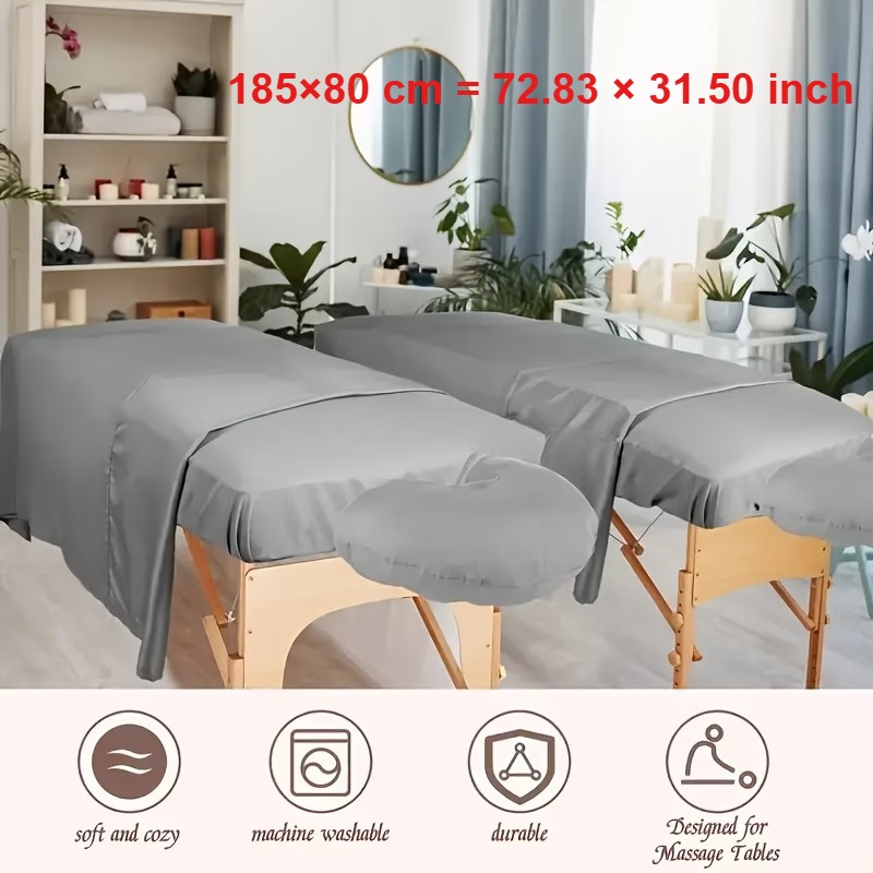 ชุดผ้าคลุมเตียงนวดขนาด 185x80  - Home Spa Wellness บทวิจารณ์และราคา
