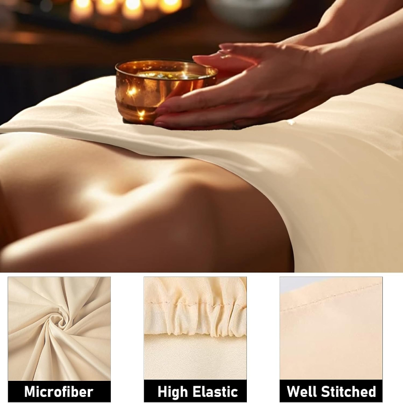 ชุดผ้าคลุมเตียงนวดขนาด 185x80  - Home Spa Wellness บทวิจารณ์และราคา