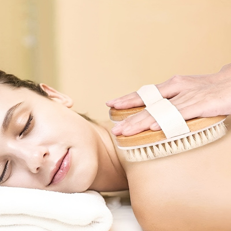 แปรงสปาขนธรรมชาติสำหรับผิวเปีย - Home Spa Wellness บทวิจารณ์และราคา