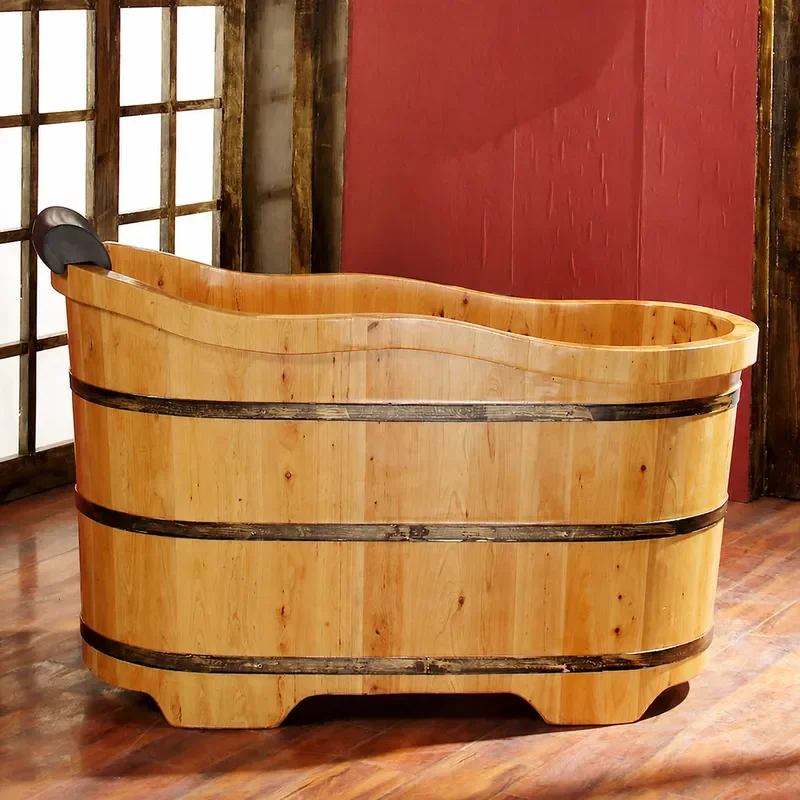 ถังอาบน้ำไม้ซีดาร์ขนาดใหญ่ อ่า - Spa Wellness Nature บทวิจารณ์และราคา